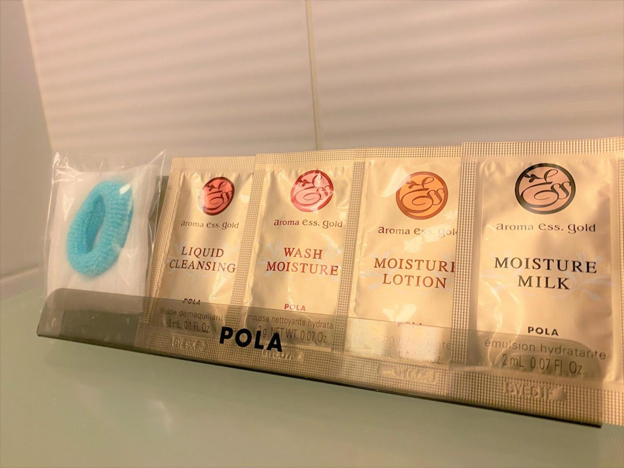 Sapporo Prince Hotel Kültér fotó A set of amenities by Pola