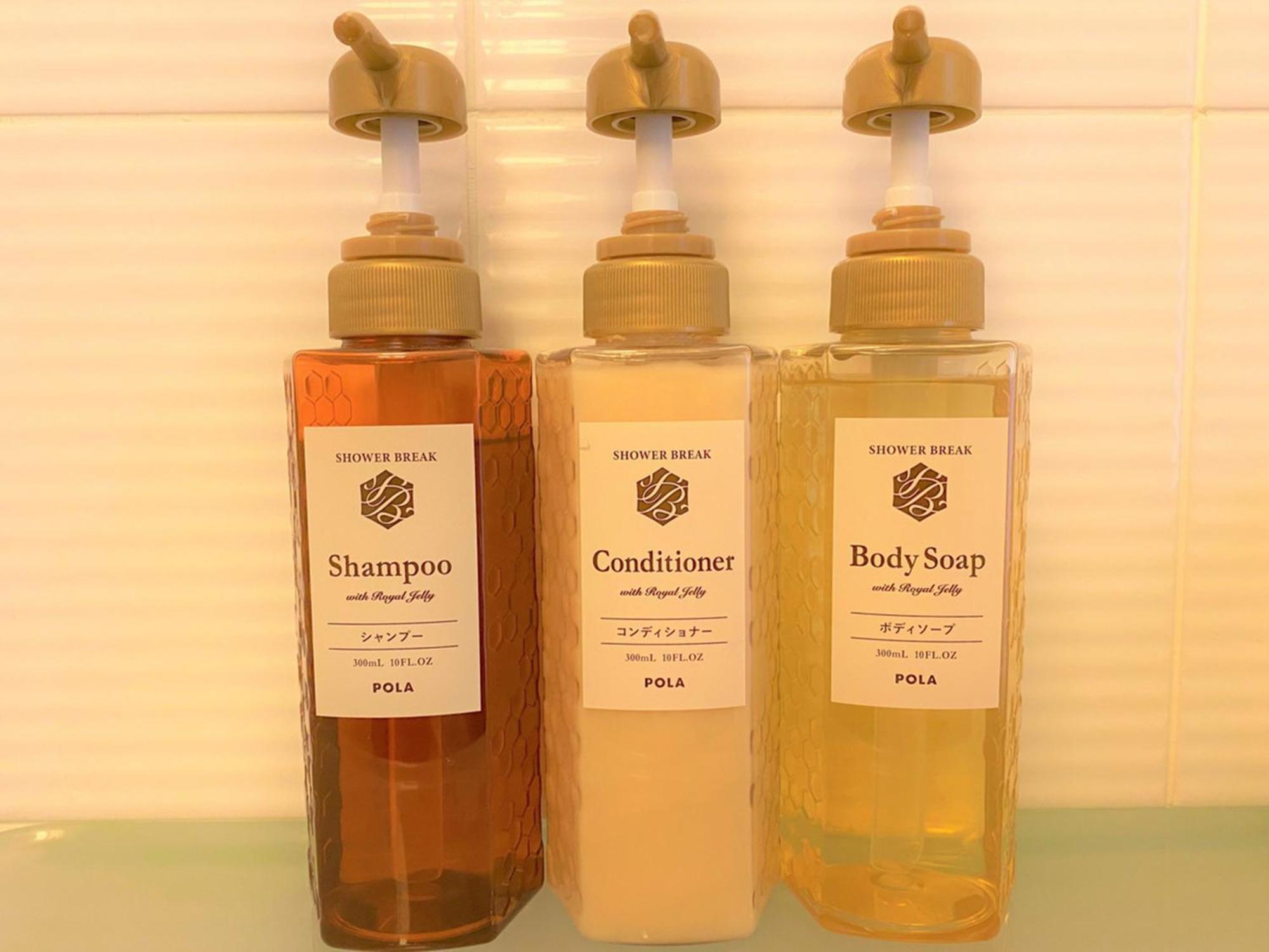 Sapporo Prince Hotel Kültér fotó Shampoo, conditioner, and body soap